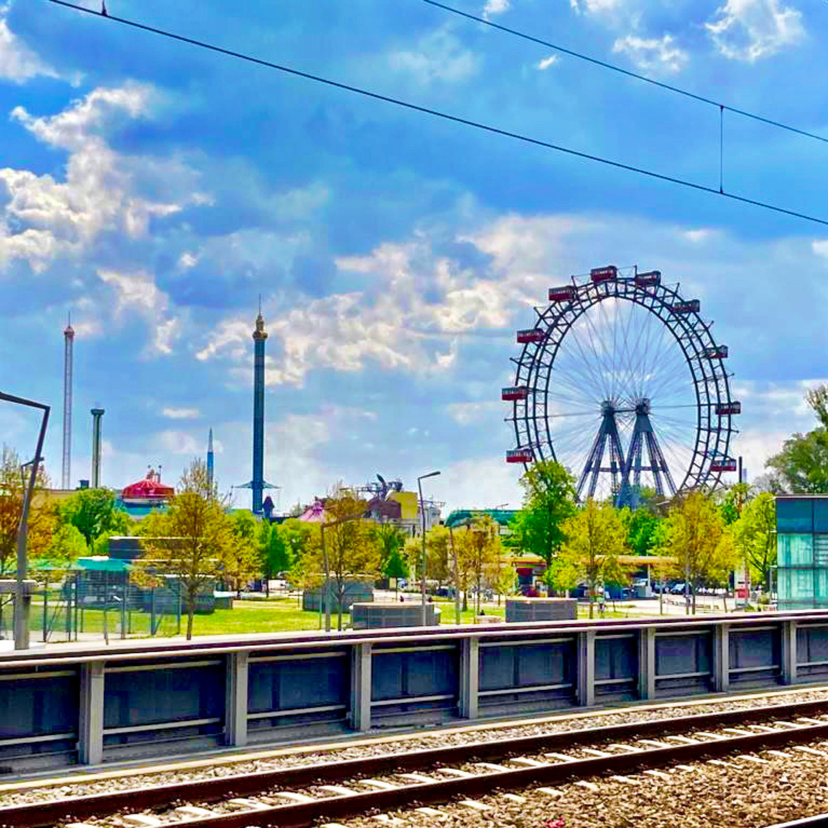 Das Riesenrad in Wien Bild: @gerharddeutsch1 via Twenty20
