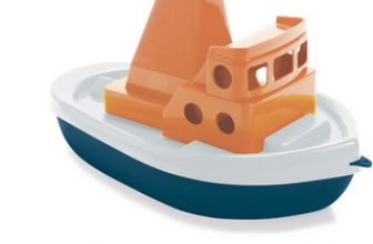dantoy BIOplastic Boot »Tuff Tuff« - ideales Spielzeug für Kinder für die Badewanne!