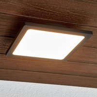 LED-Außendeckenlampe Mabella in Dunkelgrau