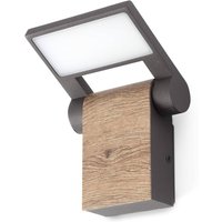 LED-Außenwandleuchte Wood