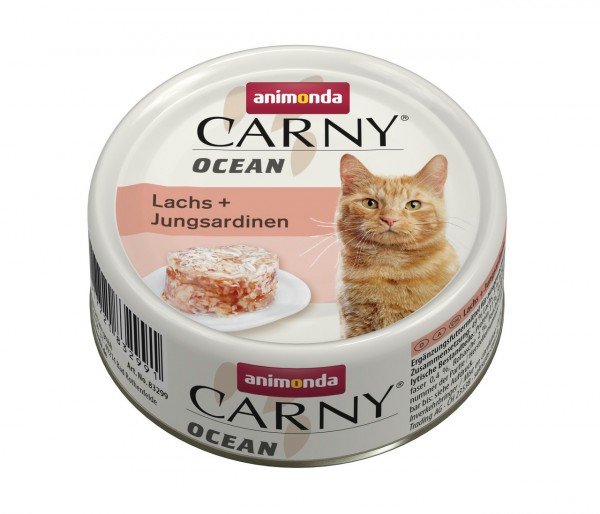 animonda Carny Ocean Thunfisch + Meeresfrüchte 12 x 80g Dose Katzennassfutter