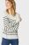 C&A Feinstrick-Pullover-gestreift, Weiß, Größe: XS